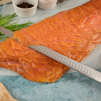 Saumon fumé à la ficelle 