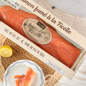 Saumon fumé à la ficelle 