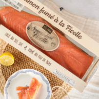 Saumon fumé à la ficelle 
