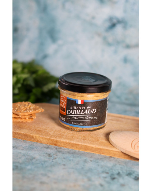 Rillettes de Cabillaud aux Epices douces