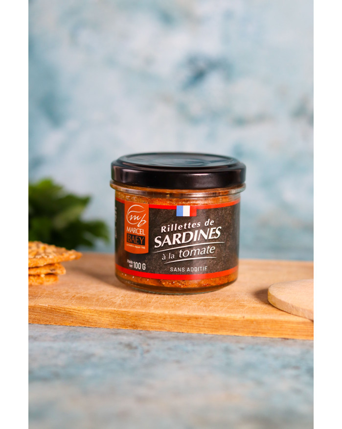 Rillettes de Sardines à la Tomate