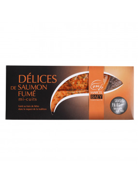 PAVES DE SAUMON FUME ET CUIT 240G