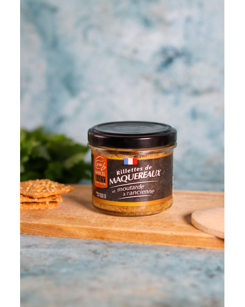 Rillettes de Maquereaux à la Moutarde à l'ancienne