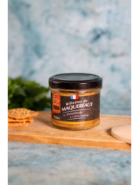 Rillettes de Maquereaux à la Moutarde à l'ancienne