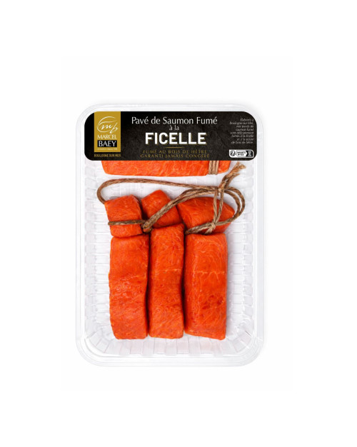 Pavé de saumon fumé à la ficelle 500G