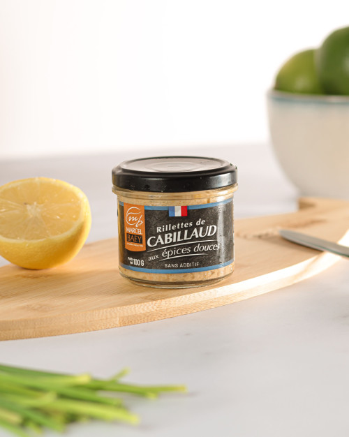 Rillettes de Cabillaud aux Epices douces