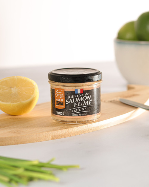Rillettes de saumon fumé nature