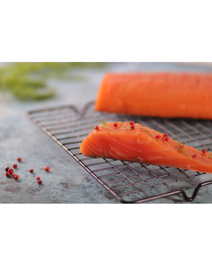 LE FILET DE SAUMON FUMÉ ENTIER ECOSSAIS 2 KILOS
