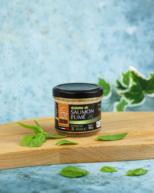 Rillettes citron & basilic 