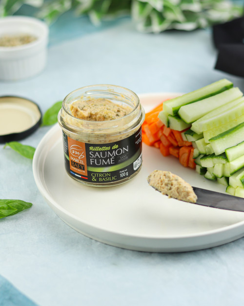 Rillettes citron & basilic 