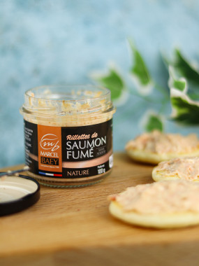 Rillettes de saumon fumé 