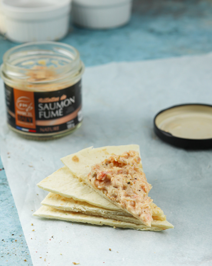 Rillettes de saumon fumé 